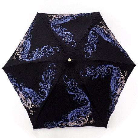 晴雨兼用 オリエンタル柄ショート折畳み日傘