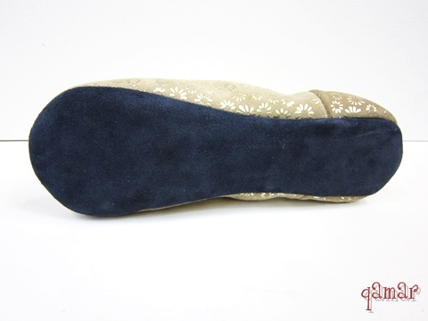 フラワープリントバブーシュ