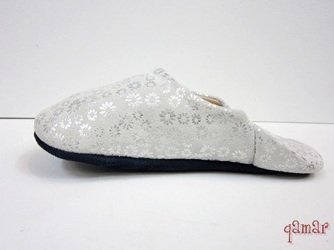 フラワープリントバブーシュ