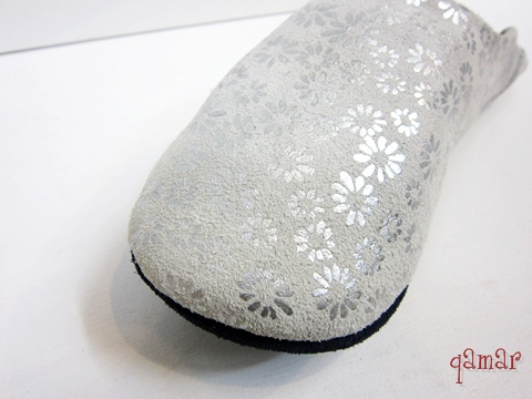 フラワープリントバブーシュ