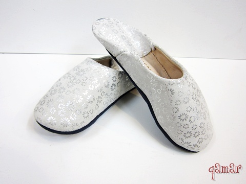 フラワープリントバブーシュ